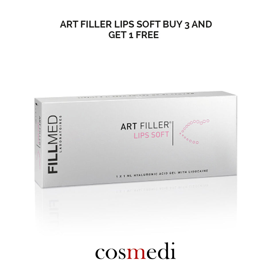 Fillmed BUY 3 BOXES OF Art Filler Filler Lips Soft (1 x 1ml)  AND GET 1 BOX FREE