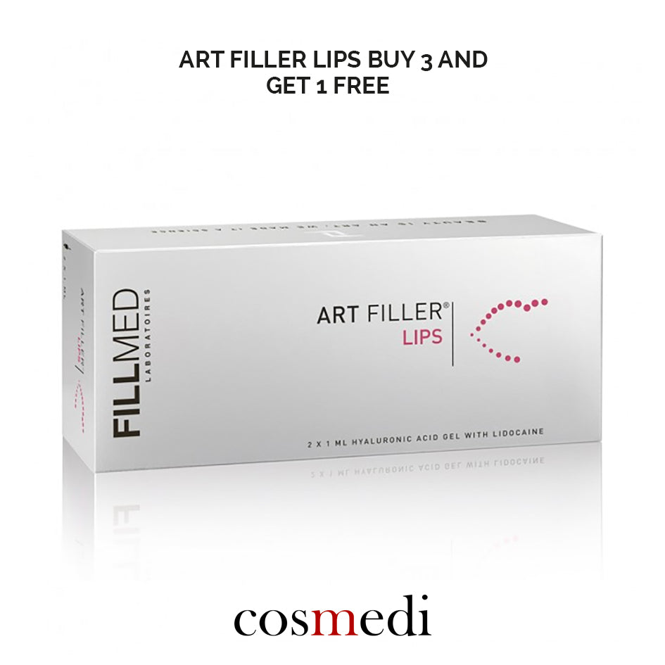 Fillmed  BUY 3 BOXES OF  Art Filler Lips (2 x 1ml)  AND GET 1 BOX FREE