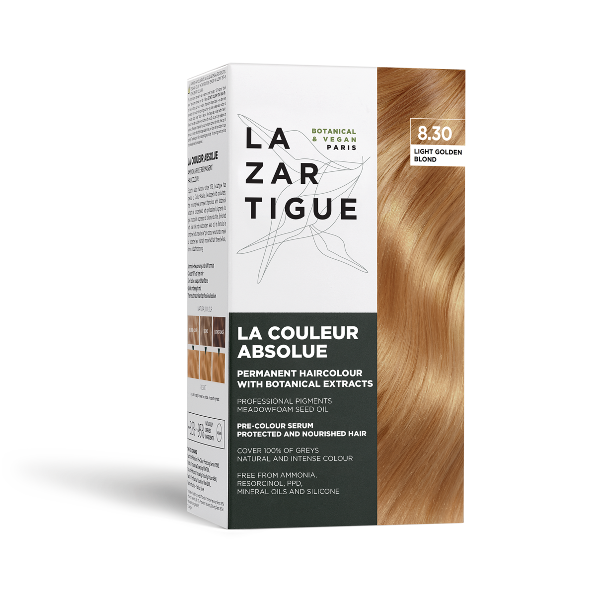 Lazartigue LA COULEUR ABSOLUE 8.30 GOLDEN LIGHT BLONDE (KIT)