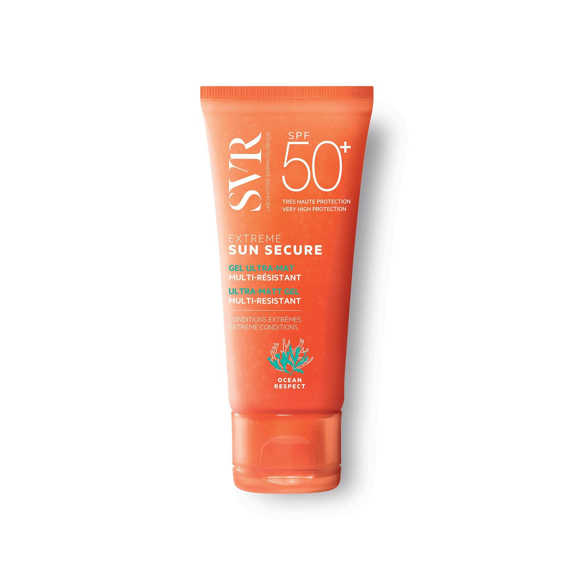 SVR SUN SECURE Extreme Multi-Resistant Matt Gel SPF50+ - NEW FORMULA