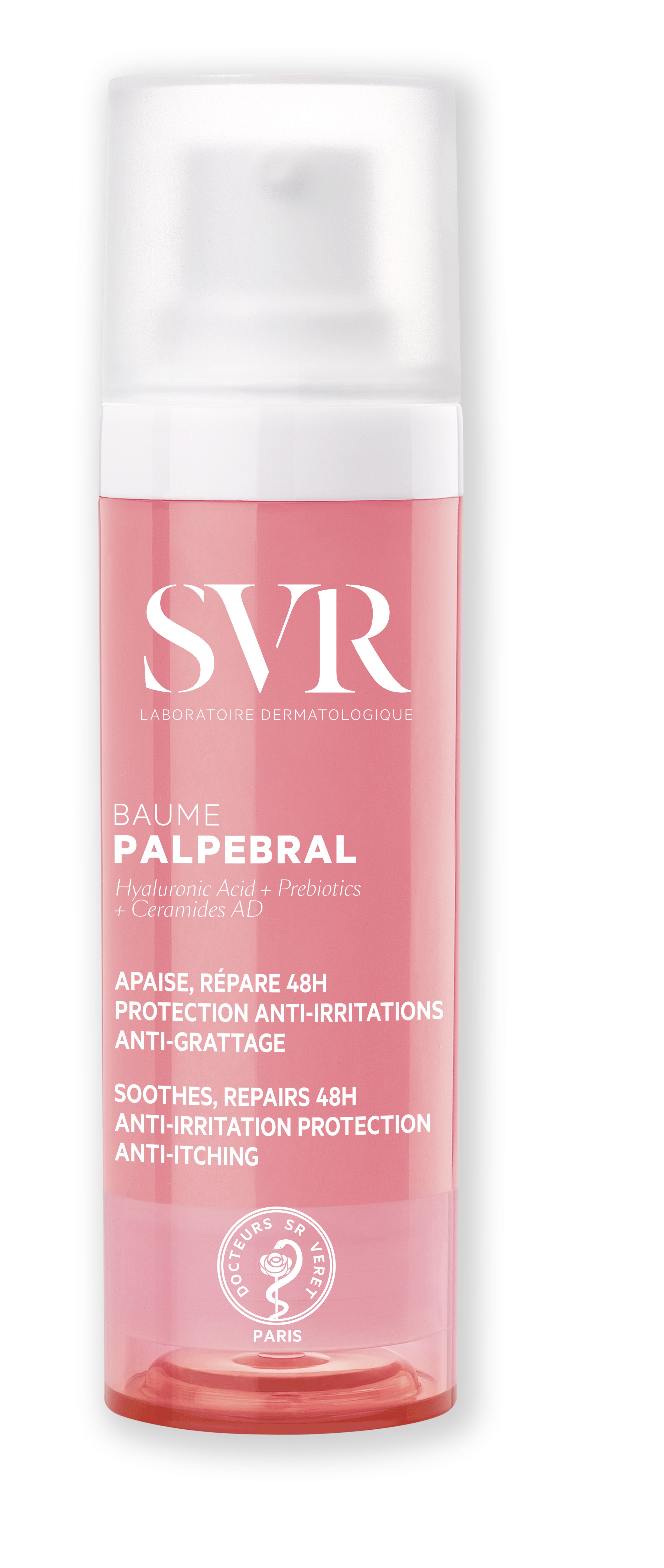 SVR PALPEBRAL Balm - Calming Soothing Face Balm for Dry, Eczema-Prone Skin, 30ml