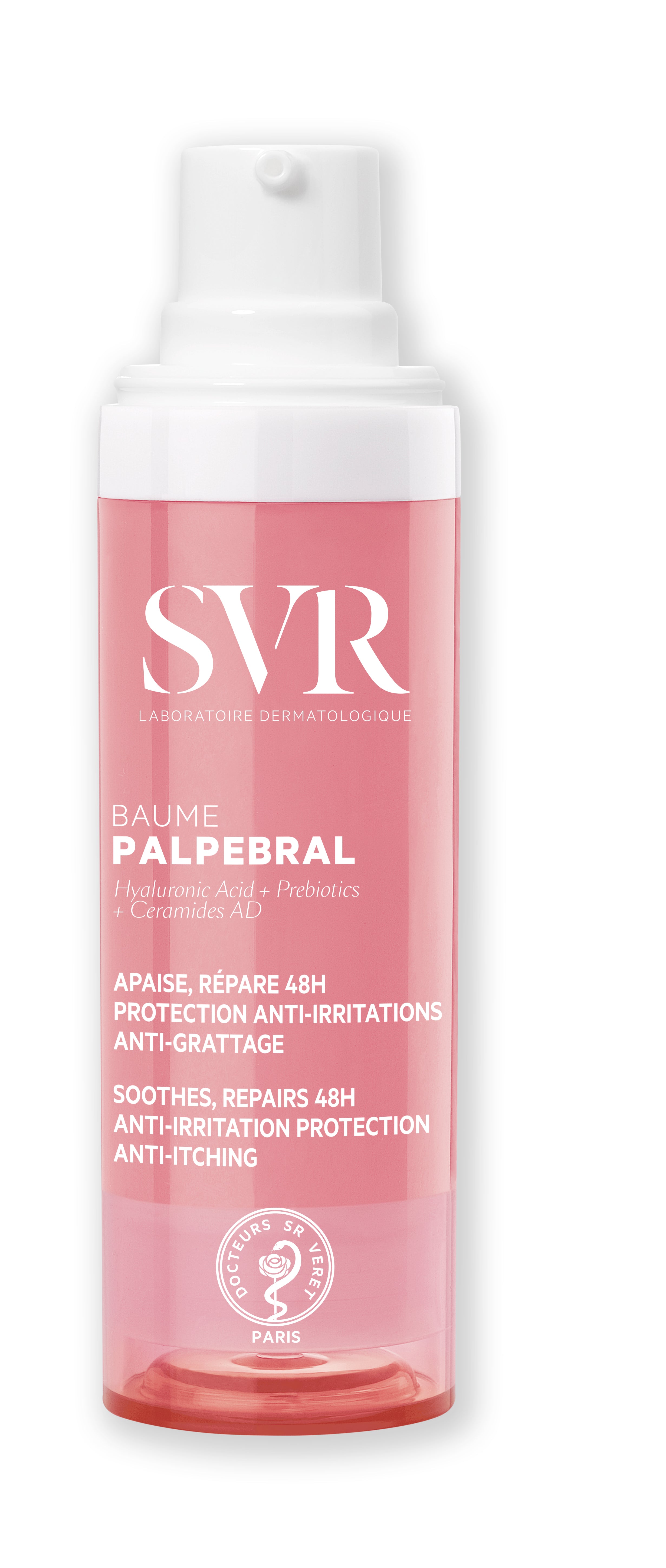 SVR PALPEBRAL Balm - Calming Soothing Face Balm for Dry, Eczema-Prone Skin, 30ml