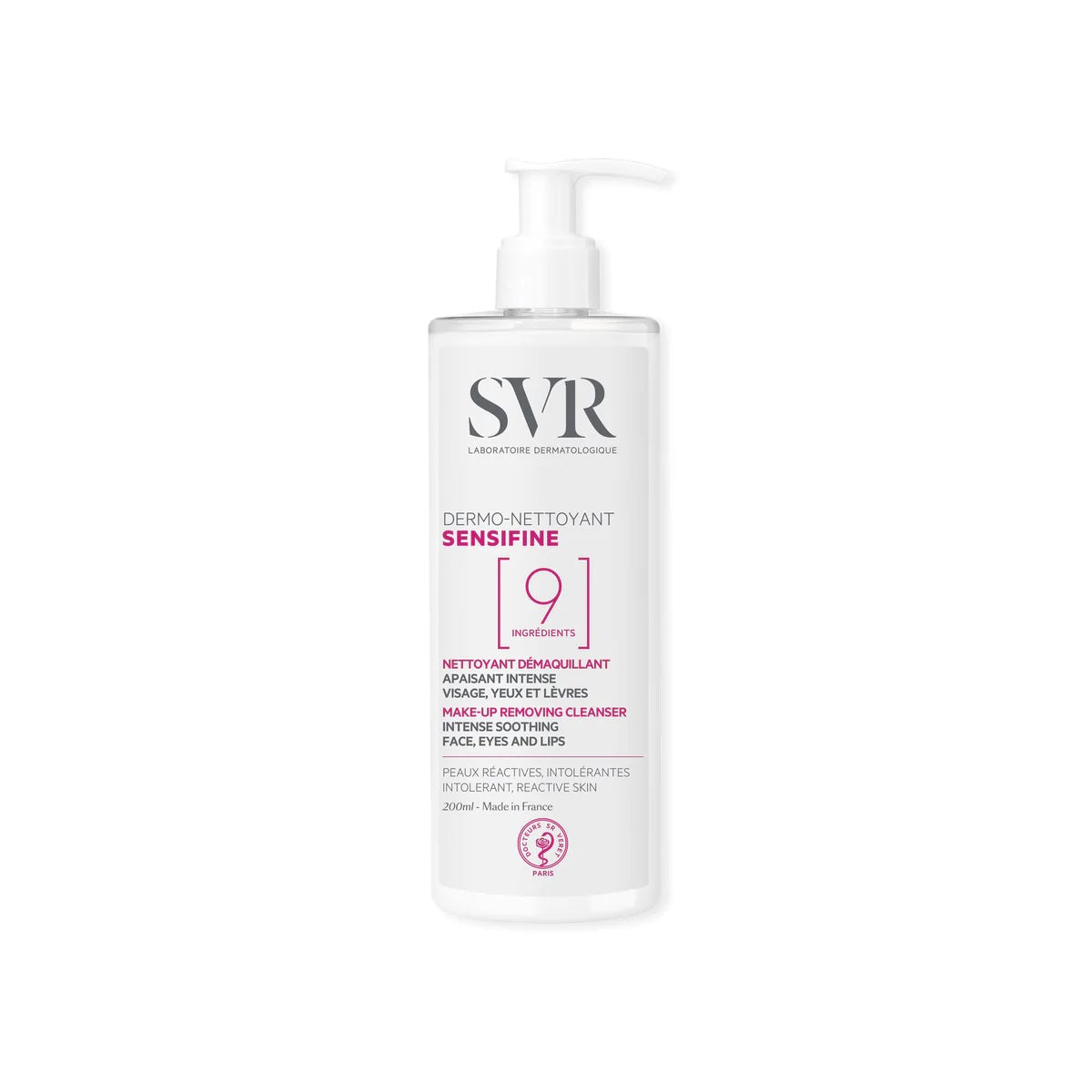 SVR SENSIFINE Cleansing Milk for Sensitive Polyallergic Skin (400ml)