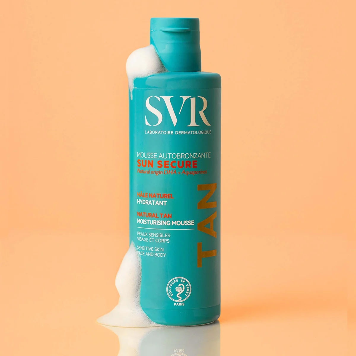 SVR Sun Secure Self-Tanning Mousse, 150ml