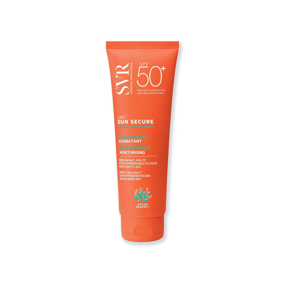 SVR SUN SECURE Milk SPF50+ Face & Body - All ages (250ml)