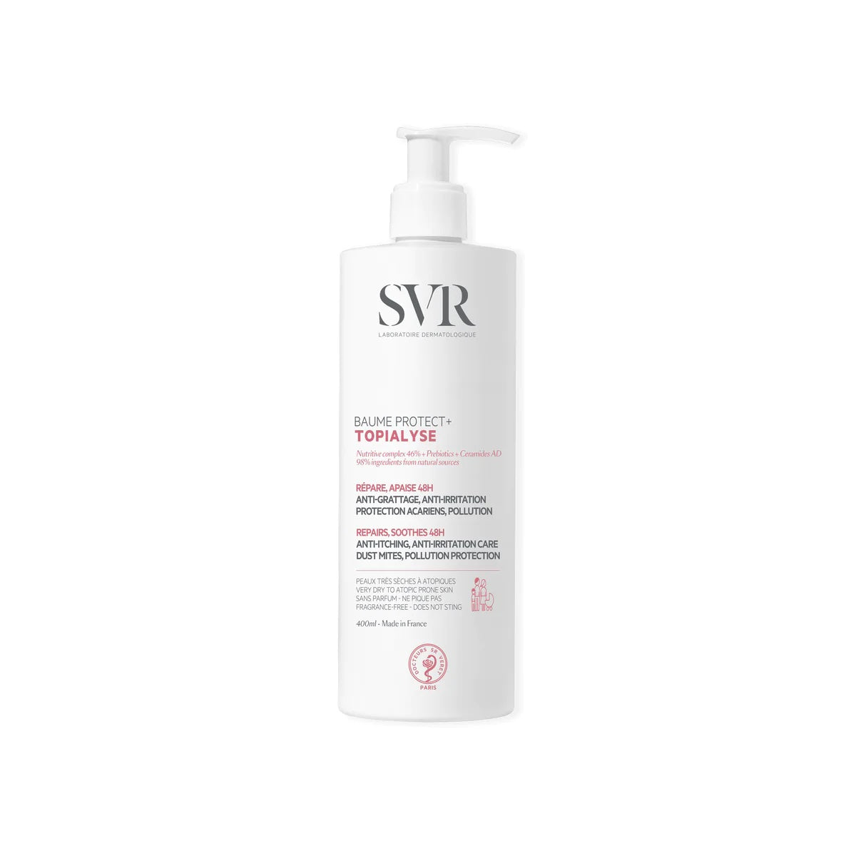 SVR TOPIALYSE Baume Protect+ Soothing and Moisturising Intensive Balm (400ml)