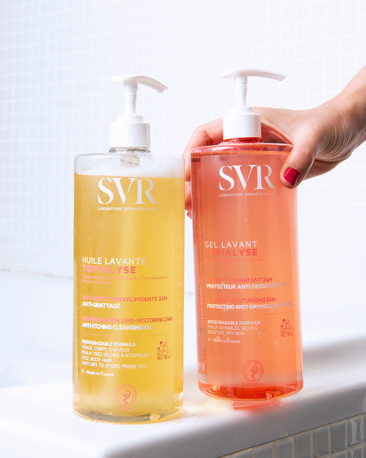 SVR TOPIALYSE Wash-Off Cleansing Gel (400ml)